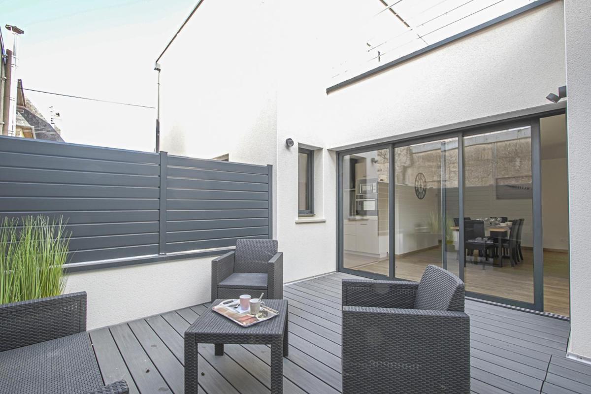 Quijote, Maison Moderne Avec Terrasse A 캉 외부 사진