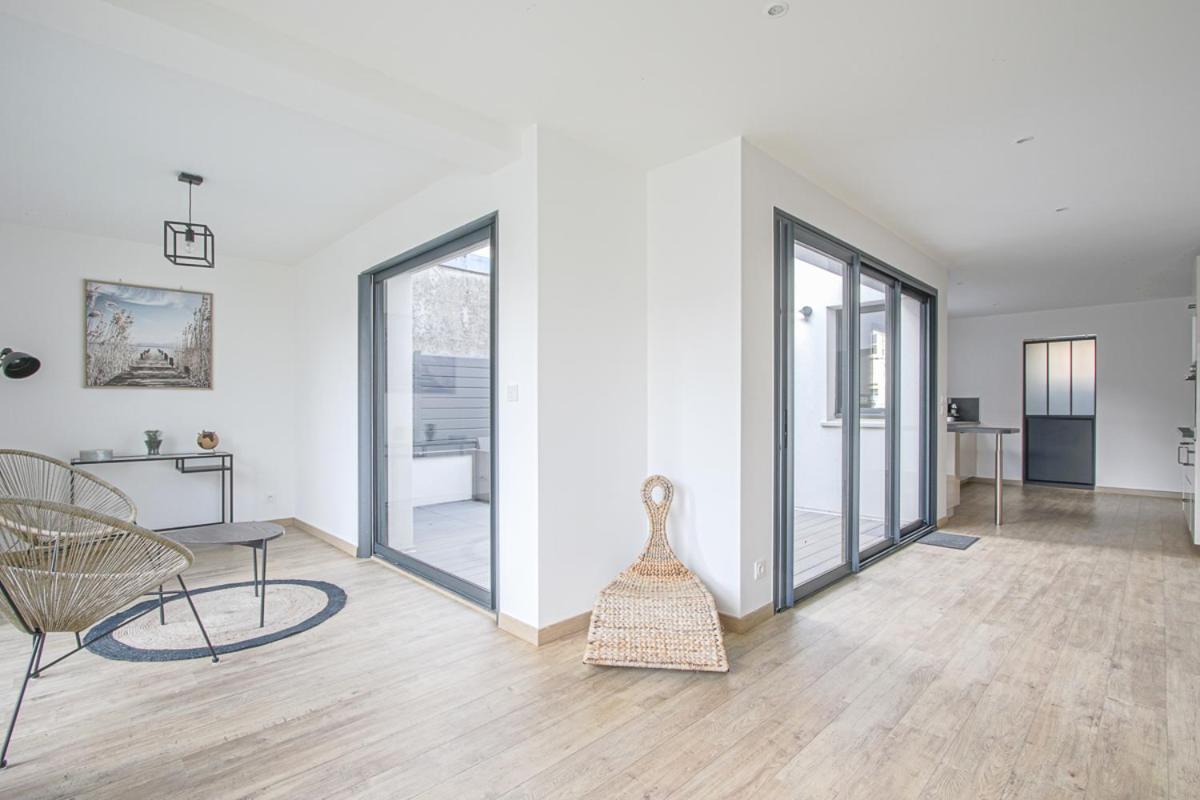 Quijote, Maison Moderne Avec Terrasse A 캉 외부 사진